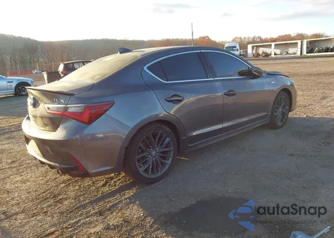 2022 Acura Ilx Premium A-Spec Packages/Technology A-Spec Packages из США, поврежденный, VIN 19UDE2F85NA007539